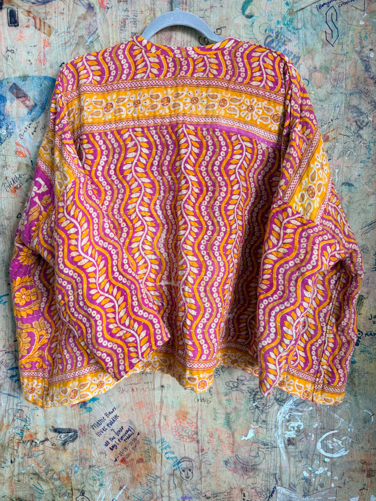The Paisley Kantha Quilt Jacket