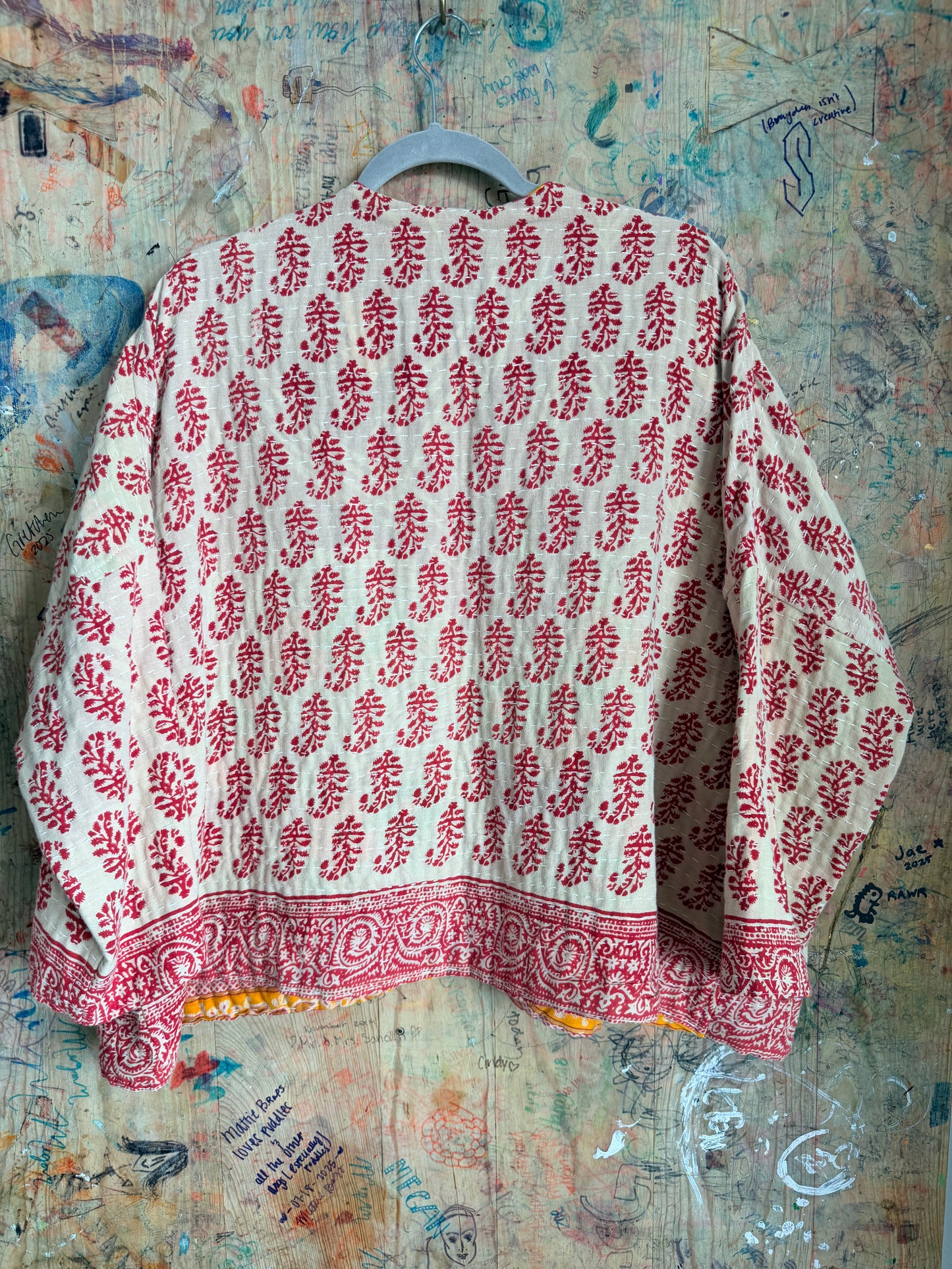 The Paisley Kantha Quilt Jacket