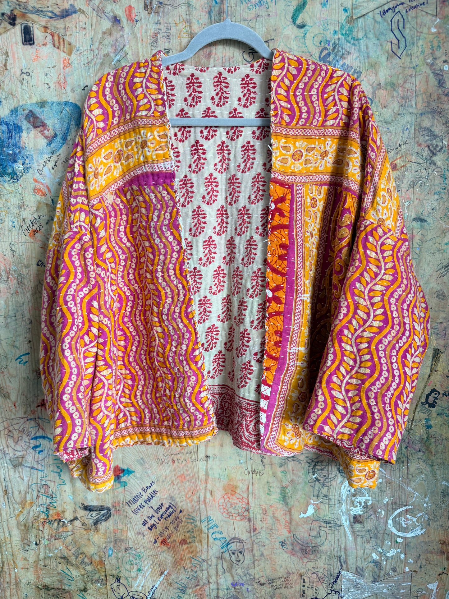 The Paisley Kantha Quilt Jacket